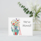 Wir haben die Ankündigung verschoben, die Postkart Postkarte (Stehend Vorderseite)