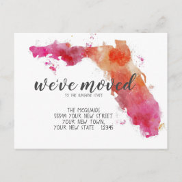 Wir haben die Ankündigung "Wasserfarbe Florida" ve