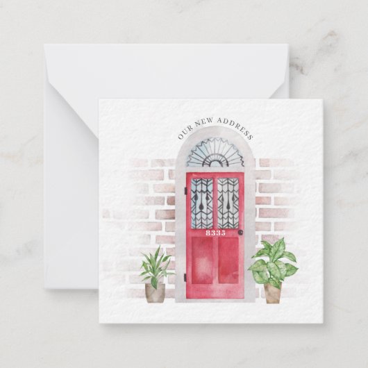 Wir haben die Ankündigung "Wasserfarben-Chic-Beweg (Vorderseite)