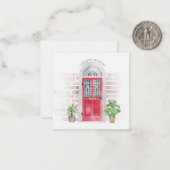 Wir haben die Ankündigung "Wasserfarben-Chic-Beweg (Vorderseite/Rückseite Beispiel)