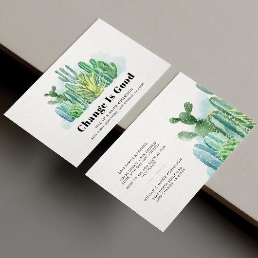 Wir haben die Ankündigung "Wasserfarbenkaktus bewe