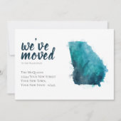 Wir haben die Ankündigung "Watercolor Georgia" ver (Vorderseite)