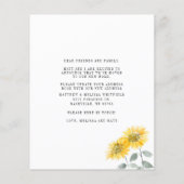 Wir haben die Ankündigung zur Bewegung der Sonnenb (Rückseite)