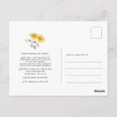 Wir haben die Ankündigung zur Bewegung der Sonnenb Postkarte (Rückseite)