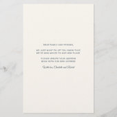 Wir haben die Ankündigungskarte für bewegte Fotos Briefpapier (Rückseite)