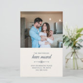 Wir haben die Ankündigungskarte für bewegte Fotos Briefpapier (Stehend Vorderseite)