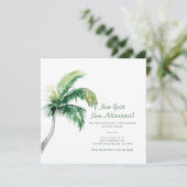 Wir haben die Ankündigungskarte "Palm Tree Moving" (Stehend Vorderseite)