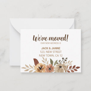 Wir haben die Ankündigungskarte Wasserfarbenflora Mitteilungskarte