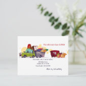 Wir haben die Announcement-Karte verschoben Ankündigung (Stehend Vorderseite)