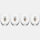 Wir haben die Beat Got Weinglas Ohne Stiel (Vorderseite)