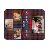 Wir haben die beste Mama handgezeichnet Skript 4 F Magnet (Horizontal)