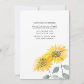 Wir haben die Bewegung moderner Wasserfarben-Sonne Ankündigung (Rückseite)