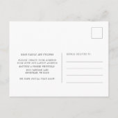 Wir haben die Bewegung moderner Wasserfarben-Sonne Ankündigungspostkarte (Rückseite)