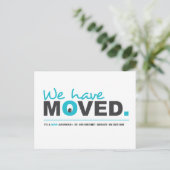 Wir haben die Blaue-Bewegung Ankündigung Postkarte (Stehend Vorderseite)