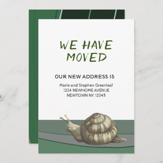 Wir haben die Einladung verschoben (Vorne/Hinten)