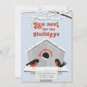 Wir haben die Feiertagsankündigung verschoben Feiertagskarte (Vorderseite)