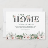 Wir haben die Floral Family Moving Ankündigung (Vorderseite)