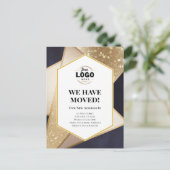 Wir haben die Geometrie der Geschäftsbereiche vers Postkarte (Stehend Vorderseite)