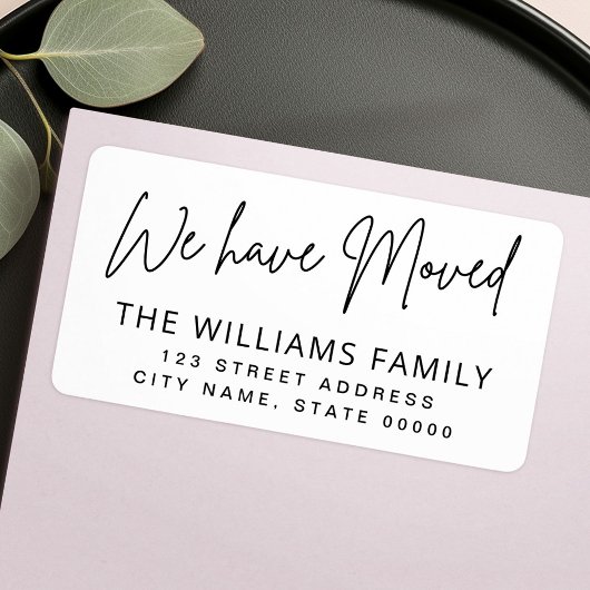 Wir haben die handgeschriebene Script-Rücksendeadr Adressaufkleber