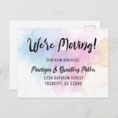 Wir haben die Handschrift der Kalligraphie übertra Ankündigungspostkarte (Vorne/Hinten)