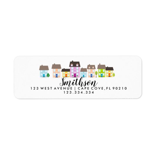 Wir haben die Häuser für die Rücksendeadresse umge (Vorne)