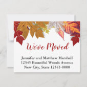 Wir haben die Herbstankündigung in Bewegung gesetz Ankündigung (Vorderseite)