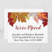 Wir haben die Herbstankündigung in Bewegung gesetz Ankündigung (Vorne/Hinten)