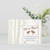 Wir haben die Karte verschoben (Stehend Vorderseite)