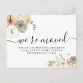 Wir haben die Karte verschoben | Fall Watercolor P (Vorderseite)