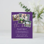 Wir haben die KNOT-Hochzeitsankündigung einberufen (Stehend Vorderseite)