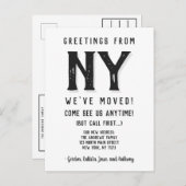 Wir haben die lustige Sassy Black einfache neue Ad Ankündigungspostkarte (Vorne/Hinten)