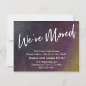 Wir haben die mehrfarbige Grunge Burst Grafikkarte Einladung (Vorderseite)