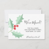 Wir haben die Mini-Karte für die heilige Bewegung  Mitteilungskarte (Vorderseite)