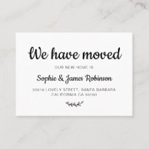 Wir haben die minimale neue Zuhause Moving Insert 