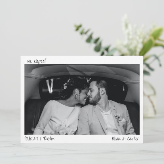 Wir haben die Minimalistische Entwicklung der Hand Ankündigung (Stehend Vorderseite)