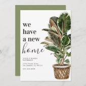 Wir haben die neue Adresse verschoben Ankündigung (Vorne/Hinten)