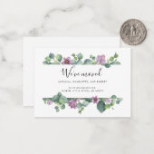 Wir haben die neue Ankündigung zur Adressverschieb (Vorderseite/Rückseite Beispiel)