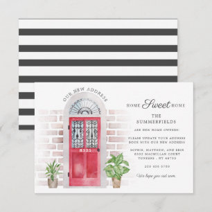 Wir haben die neue Ankündigung zur Adressverschieb