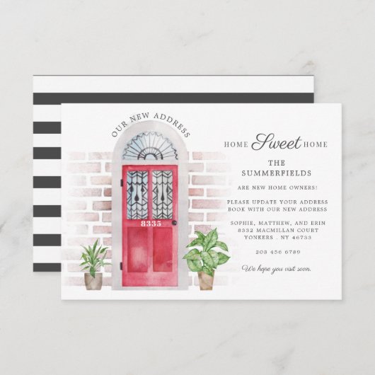 Wir haben die neue Ankündigung zur Adressverschieb (Vorne/Hinten)