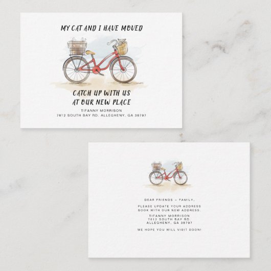 Wir haben die neue Ankündigung zur Adressverschieb (Vorne/Hinten)