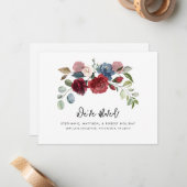 Wir haben die neue Ankündigung zur Adressverschieb (Vorderseite/Rückseite Beispiel)