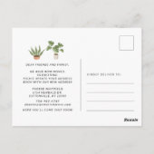 Wir haben die neue Ankündigung zur Adressverschieb Postkarte (Rückseite)