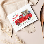 Wir haben die neue Ankündigung zur Adressverschieb Postkarte<br><div class="desc">Teilen Sie Ihre Begeisterung für Ihren Umzug mit Freunden und Familie! Diese klassische Vintage Truck Wasserfarbe haben wir verschoben Ankündigungskarte hat sowohl dekorative Skripte, und moderne Schriftart können Sie leicht anpassen, indem Sie auf die Schaltfläche "Personalisieren" klicken. Planen Sie ein häusliches Party? Passen Sie diese Postkarte einfach an, um die...</div>