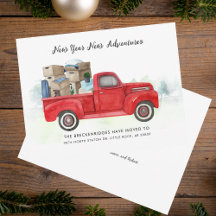 Wir haben die neue Ankündigungskarte für die Adres