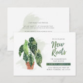 Wir haben die neue Roots-Boho-Bewegungsankündigung (Vorne/Hinten)