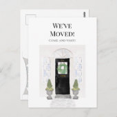 Wir haben die neue schwarze Zuhause-Wasserfarbe ve Postkarte (Vorne/Hinten)