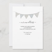 Wir haben die neue schwarze Zuhause-Wasserfarbentü Ankündigung (Rückseite)