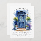 Wir haben die neue Tür für die Adressmarine versch Ankündigungspostkarte (Vorne/Hinten)