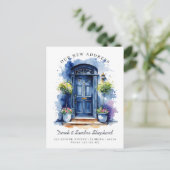 Wir haben die neue Tür für die Adressmarine versch Ankündigungspostkarte (Stehend Vorderseite)