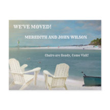 Wir haben die Ocean Beach Stühle umgezogen